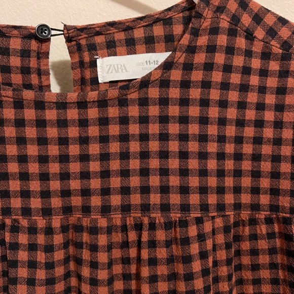 ZARA Kids - Gingham Dress (11-12 YEARS - 152cm) - Picture 5 of 5